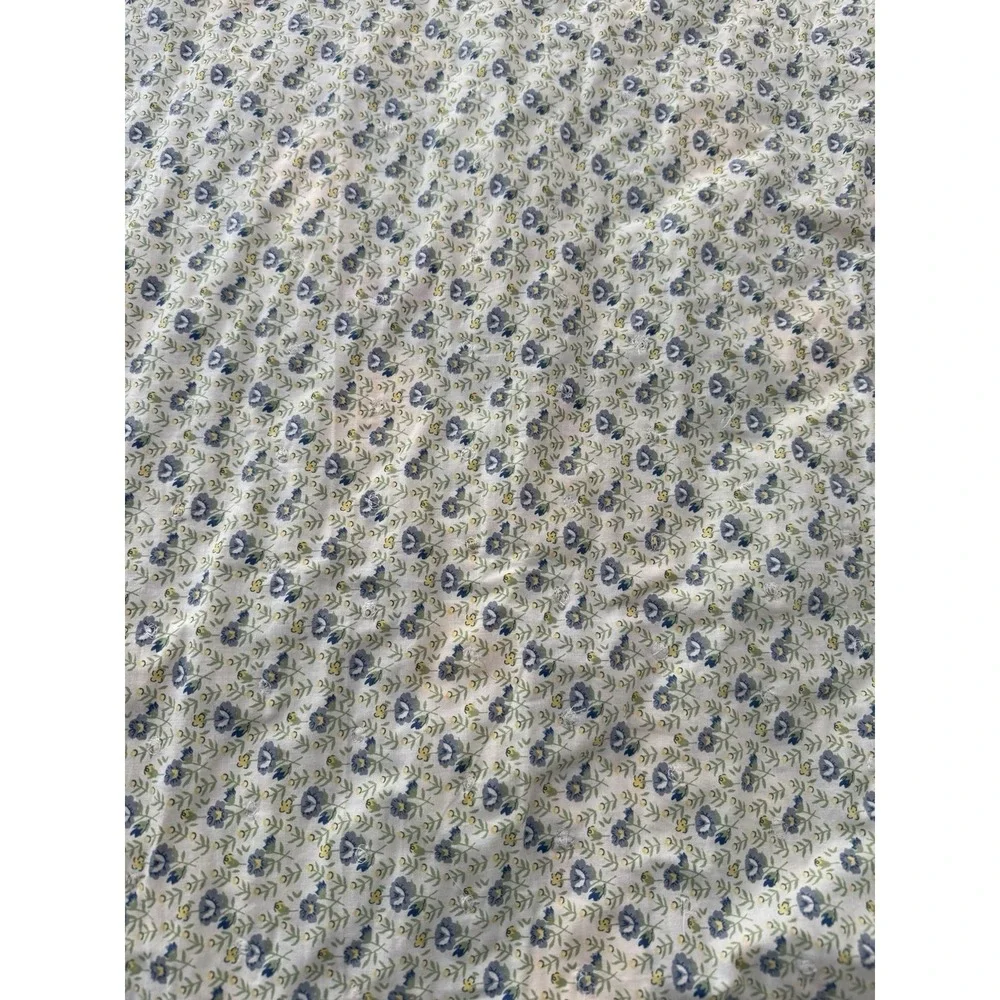 LL Bean Pinwheel Yoyo Quilt Comforter Full Queen w/ Matching 19